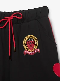 Disney Alice Wonderland Queen of Hearts Red Rose Society Women's Plus Sweatpants - BoxLunch Exclusive
