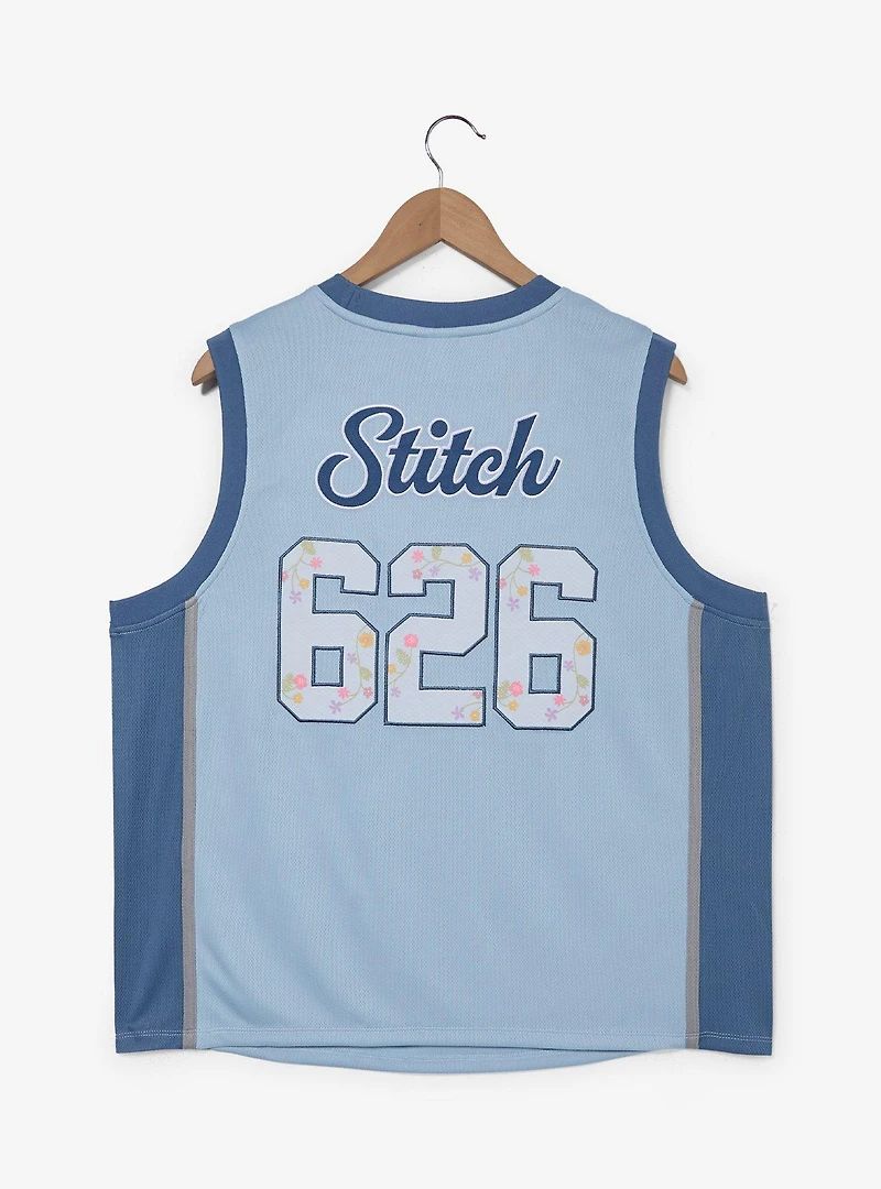 Disney Lilo & Stitch Ohana Women's Plus Cropped Basketball Jersey — BoxLunch Exclusive