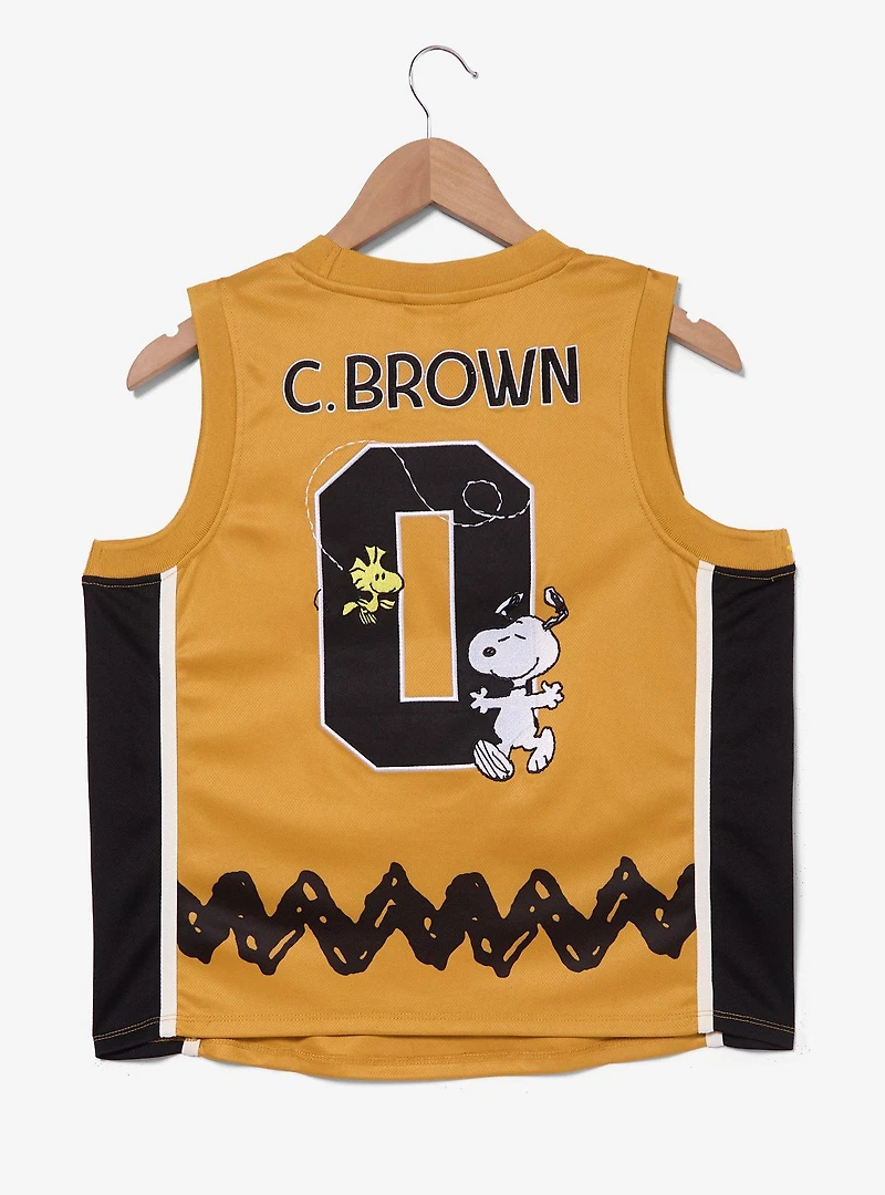 Peanuts Charlie Brown Stripe Women's Basketball Jersey — BoxLunch Exclusive