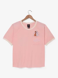 Disney The Aristocats Pink Pocket Women's T-Shirt — BoxLunch Exclusive