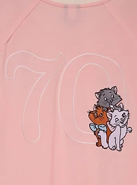 Disney The Aristocats Pink Pocket Women's Plus T-Shirt — BoxLunch Exclusive