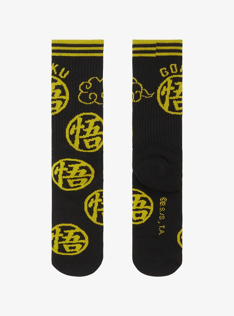 Dragon Ball Z Allover Print Crew Socks — BoxLunch Exclusive