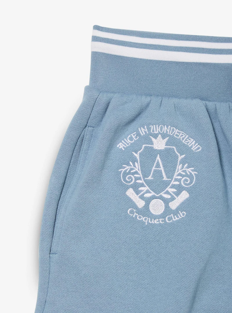 Disney Alice Wonderland Croquet Women's Plus Fleece Shorts - BoxLunch Exclusive