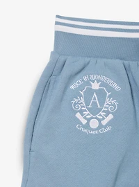 Disney Alice Wonderland Croquet Women's Plus Fleece Shorts - BoxLunch Exclusive