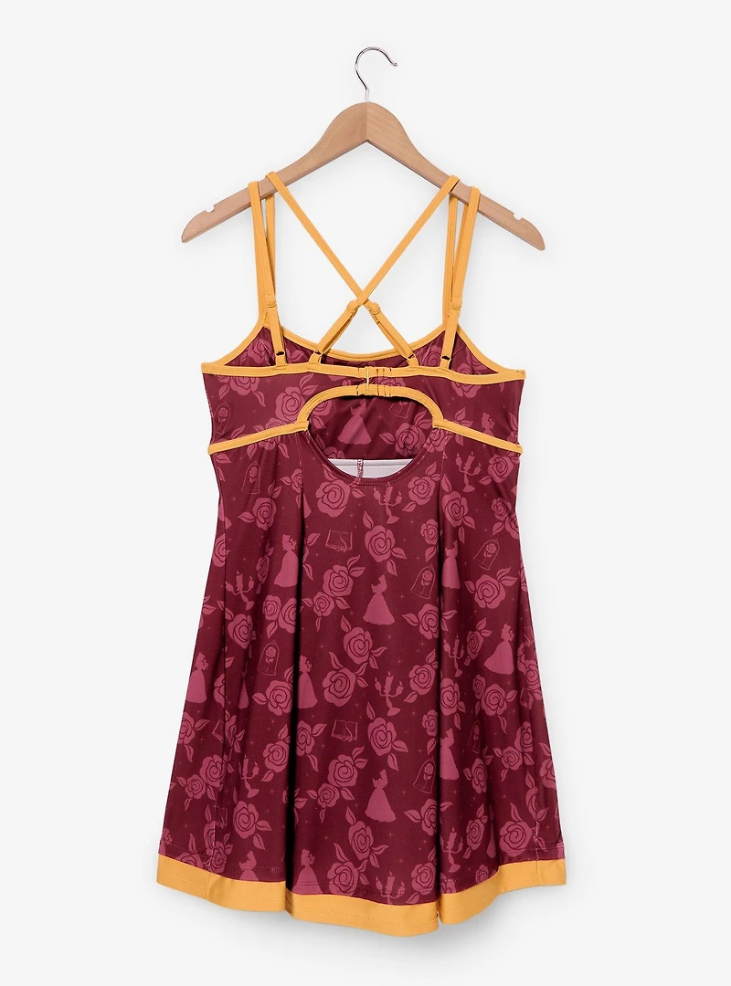Disney Beauty and the Beast Belle Roses Active Dress — BoxLunch Exclusive