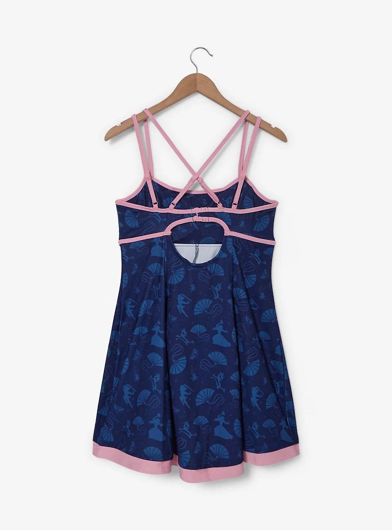 Disney Mulan Icons Allover Print Active Dress - BoxLunch Exclusive