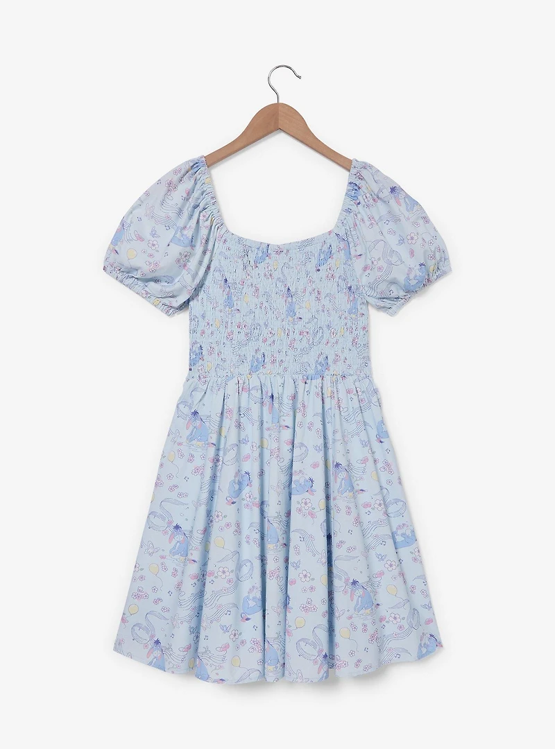 Disney Winnie the Pooh Eeyore Floral Allover Print Dress — BoxLunch Exclusive