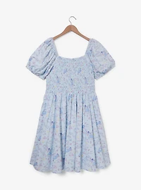 Disney Winnie the Pooh Eeyore Floral Allover Print Plus Dress — BoxLunch Exclusive