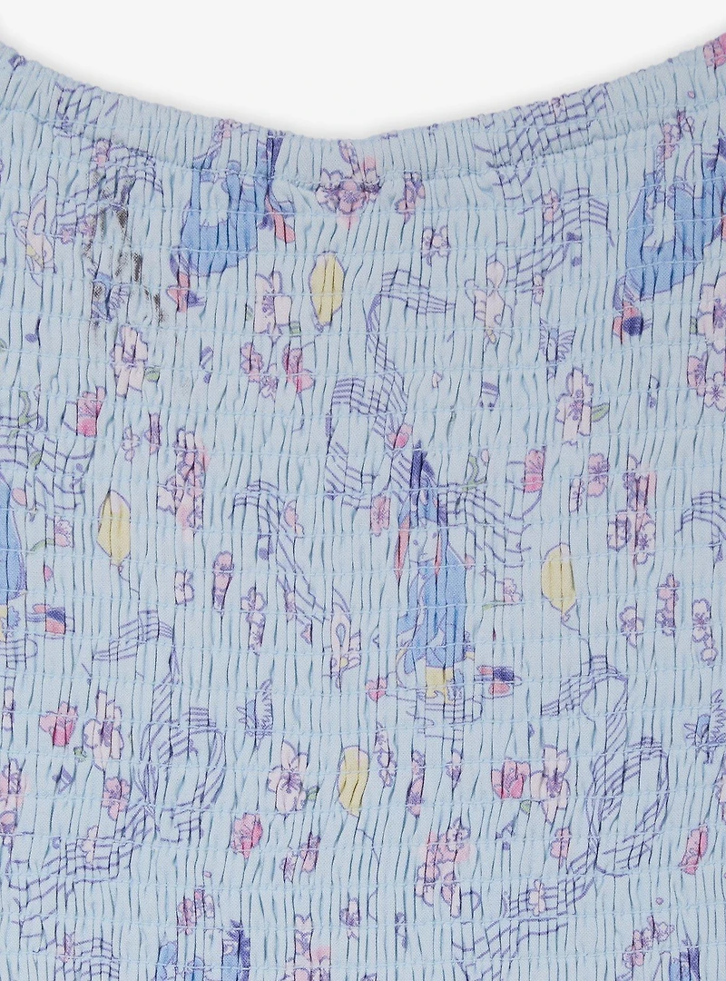 Disney Winnie the Pooh Eeyore Floral Allover Print Plus Dress — BoxLunch Exclusive