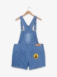 Disney Pixar WALL-E Icons Women's Plus Short Overalls — BoxLunch Exclusive