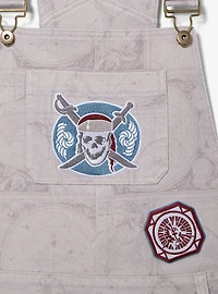 Disney Pirates of the Caribbean Icons Women's Short Overalls — BoxLunch Exclusive