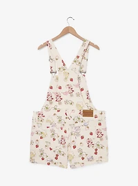 Strawberry Shortcake Women's Plus Short Overalls — BoxLunch Exclusive