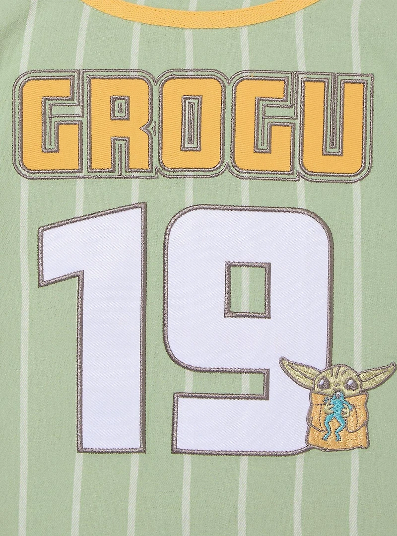 Star Wars The Mandalorian Grogu Toddler Baseball Jersey — BoxLunch Exclusive