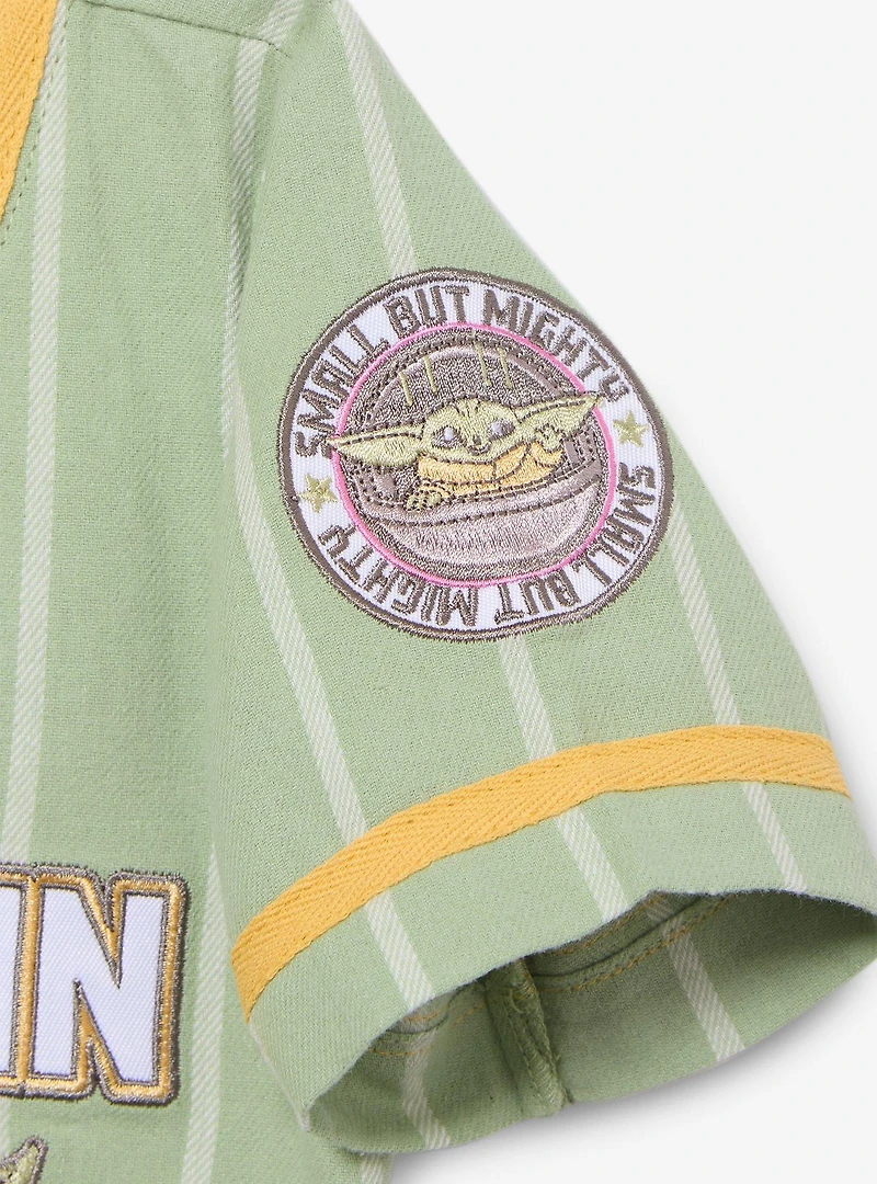 Star Wars The Mandalorian Grogu Toddler Baseball Jersey — BoxLunch Exclusive