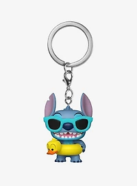 Funko Pocket Pop! Disney Lilo & Stitch Stitch in Tube Vinyl Keychain