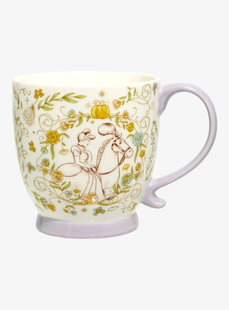Disney Tangled Rapunzel & Maximus Floral Mug — BoxLunch Exclusive