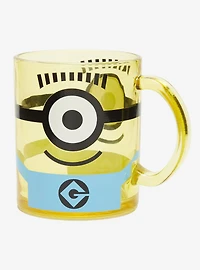Minions Smile Glass Mug