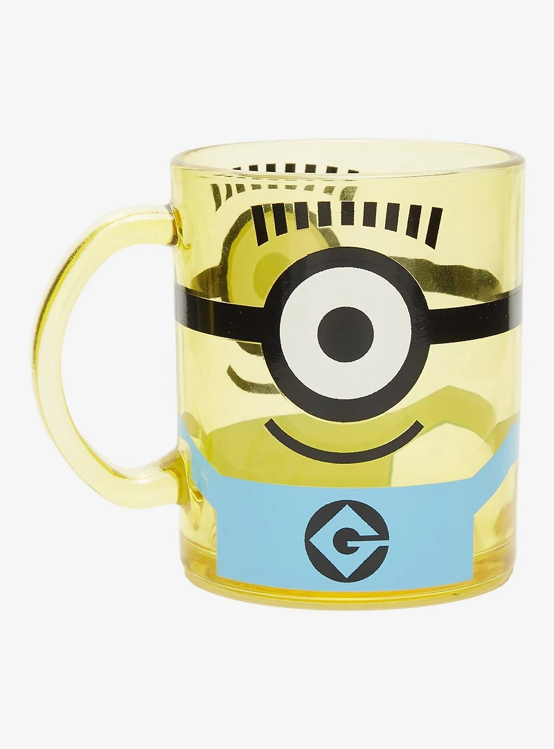 Minions Smile Glass Mug