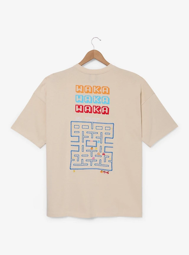 PAC-MAN Embroidered Logo T-Shirt - BoxLunch Exclusive