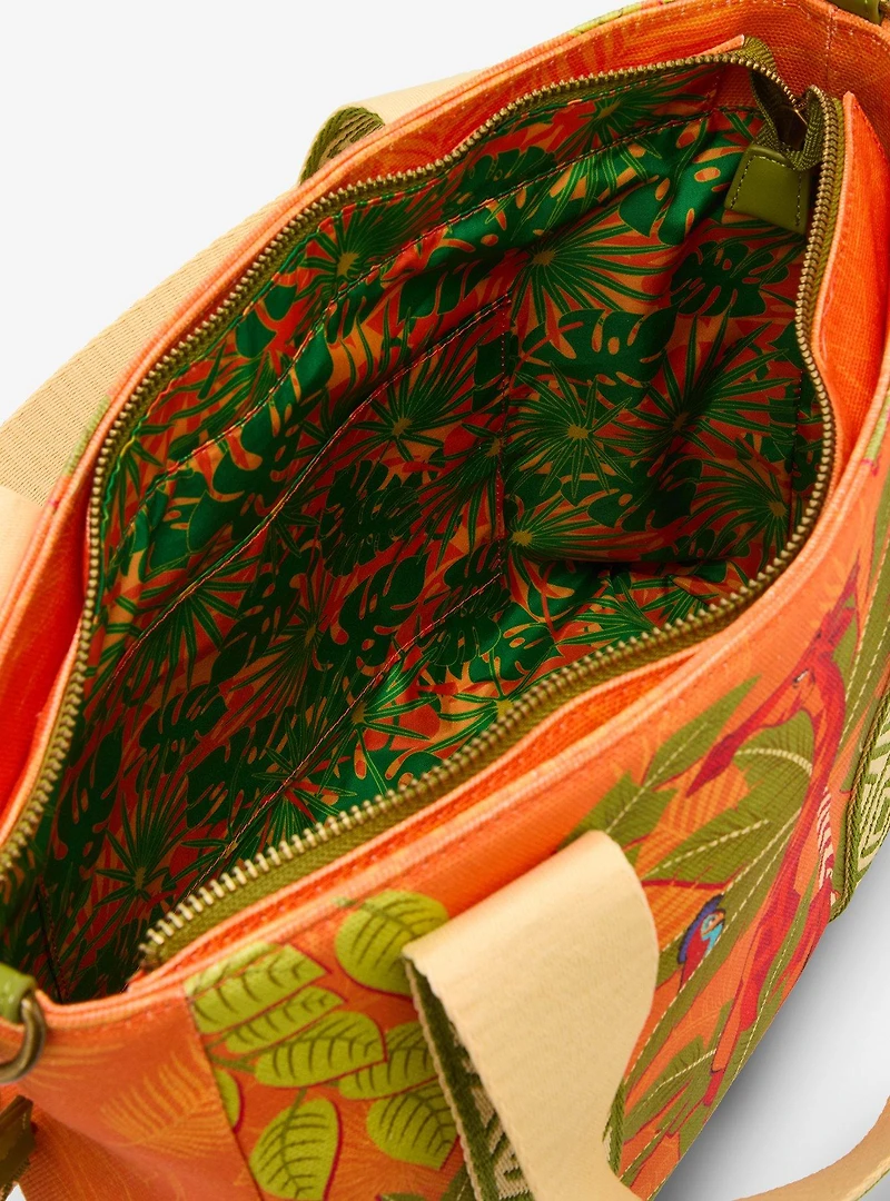 Loungefly Disney The Lion King Animals Printed Crossbody Tote Bag - BoxLunch Exclusive