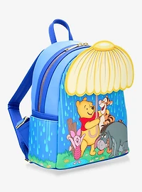Loungefly Disney Winnie the Pooh Rainy Umbrella Scene Mini Backpack - BoxLunch Exclusive