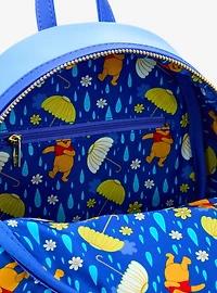 Loungefly Disney Winnie the Pooh Rainy Umbrella Scene Mini Backpack - BoxLunch Exclusive