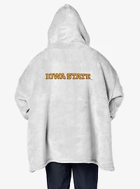 NCAA Iowa State Cyclones Heather Grey Pullover Hoodie