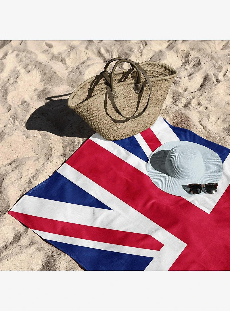 England Flag Beach Towel
