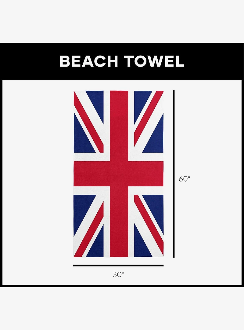 England Flag Beach Towel