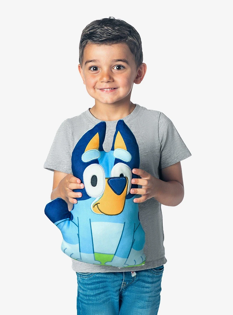 Bluey Happy Bluey Cloud Pillow