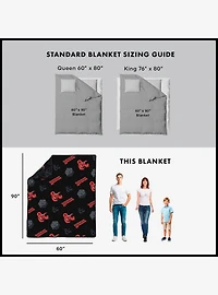 Dungeons & Dragons Nat D20 Twin Quilted Blanket
