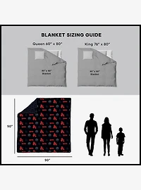 Dungeons & Dragons Nat D20 Full/Queen Quilted Blanket