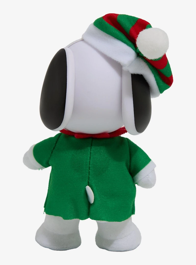 Figure Key Peanuts Snoopy Holiday Elf Vinyl Plush Figure