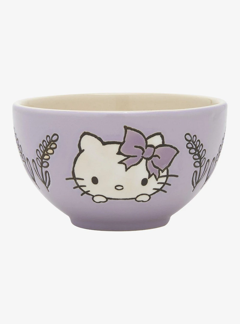 Sanrio Hello Kitty Lavender Flower Bowl — BoxLunch Exclusive