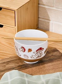 Disney Chip & Dale Mushrooms Ramen Bowl with Chopsticks - BoxLunch Exclusive