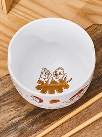 Disney Chip & Dale Mushrooms Ramen Bowl with Chopsticks - BoxLunch Exclusive