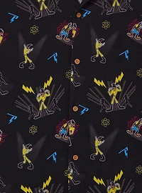 Disney A Goofy Movie Powerline Allover Print Woven Button-Up — BoxLunch Exclusive