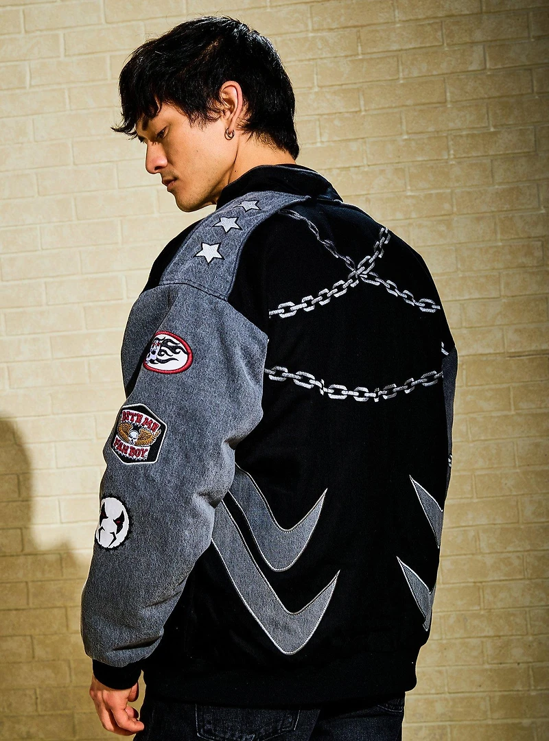 DC Comics Supergirl Lobo Moto Jacket — BoxLunch Exclusive