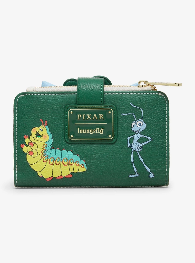 Loungefly Disney Pixar A Bug's Life Dot Bow Wallet- BoxLunch Exclusive