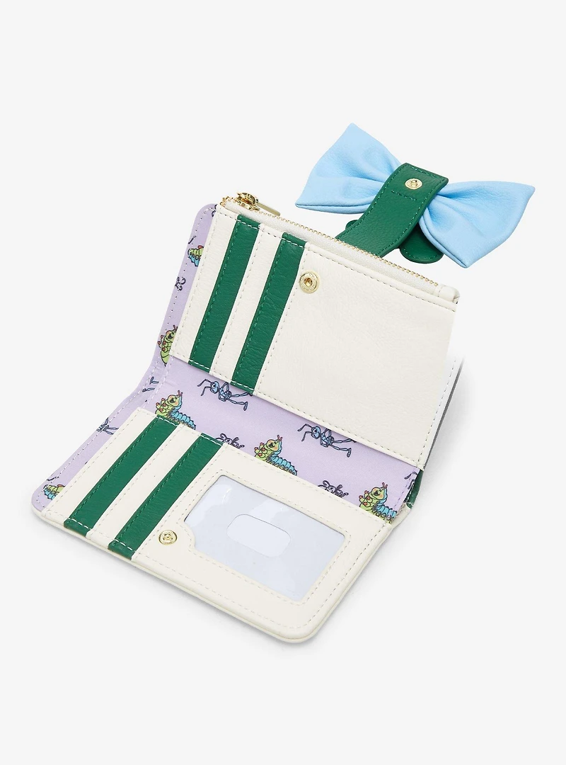 Loungefly Disney Pixar A Bug's Life Dot Bow Wallet- BoxLunch Exclusive