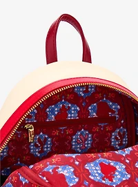 Loungefly Disney Beauty and the Beast Belle Stained Glass Portrait Mini Backpack - BoxLunch Exclusive