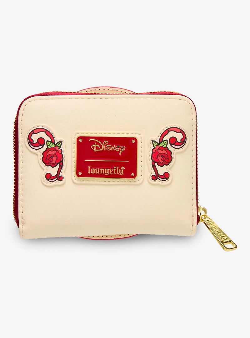 Loungefly Disney Beauty and the Beast Belle Stained Glass Portrait Wallet- BoxLunch Exclusive