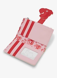 Loungefly Disney Alice in Wonderland Tonal Cheshire Cat Floral Wallet - BoxLunch Exclusive