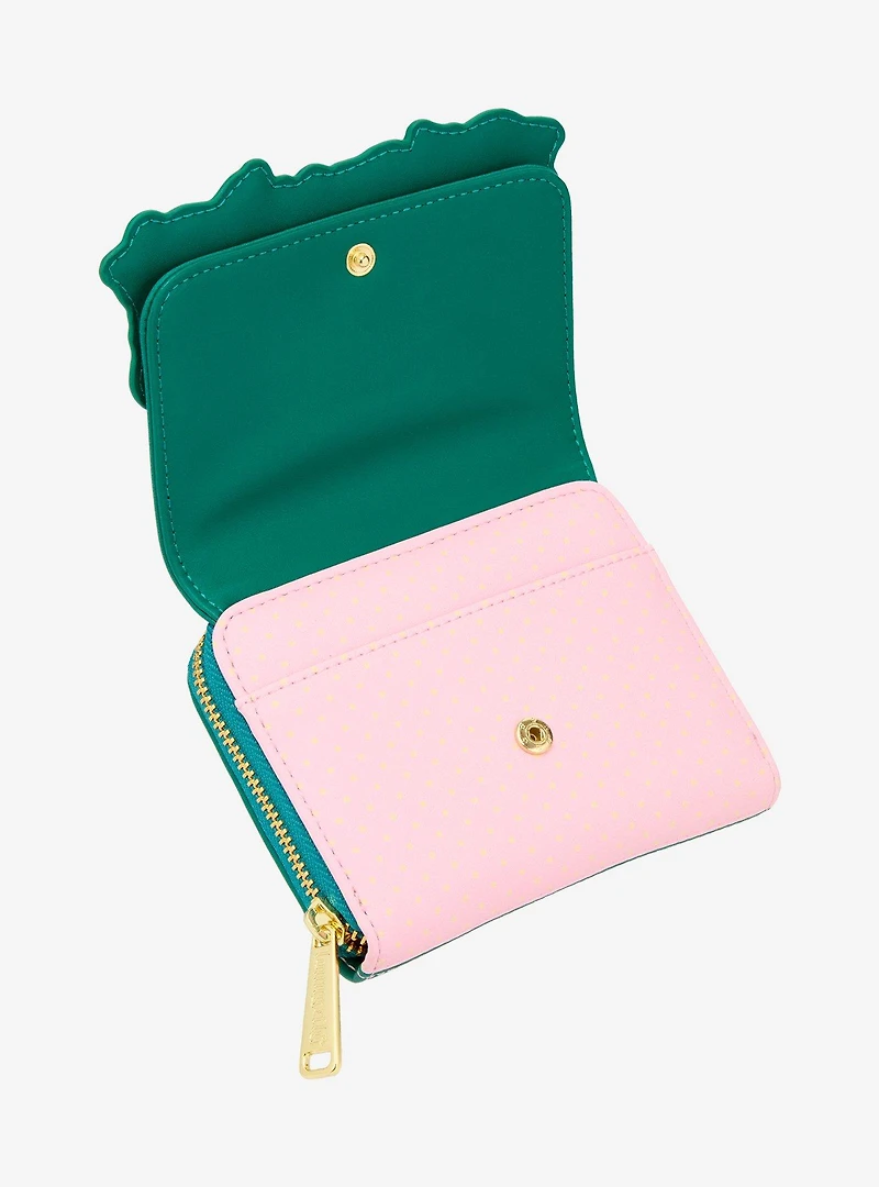 Loungefly Strawberry Shortcake Custard & Strawberry Embroidered Wallet - BoxLunch Exclusive