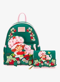 Loungefly Strawberry Shortcake Custard & Strawberry Embroidered Wallet - BoxLunch Exclusive