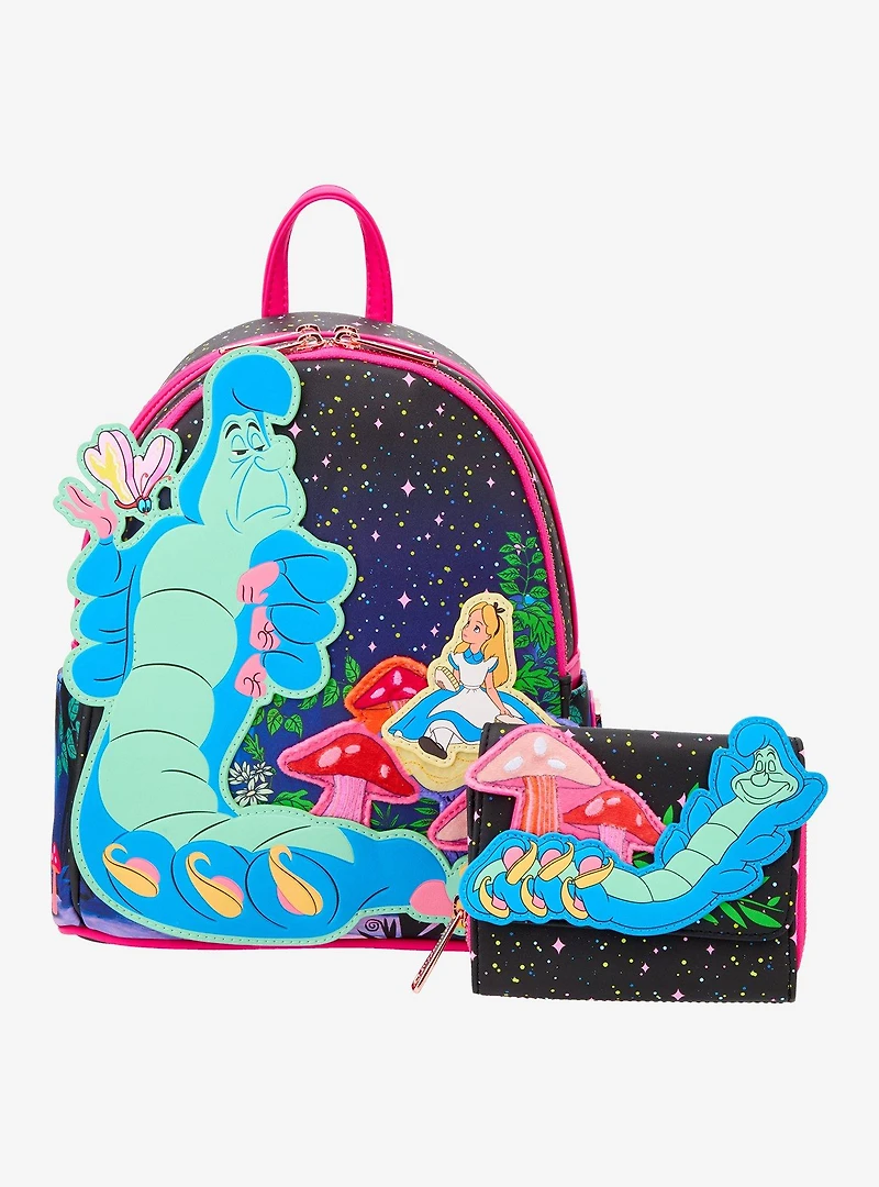 Loungefly Disney Alice in Wonderland Caterpillar Wallet - BoxLunch Exclusive