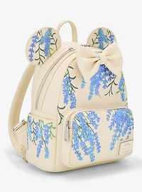 Loungefly Disney Minnie Mouse Blue Floral Mini Backpack — BoxLunch Exclusive