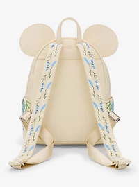 Loungefly Disney Minnie Mouse Blue Floral Mini Backpack — BoxLunch Exclusive