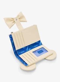 Loungefly Disney Minnie Mouse Blue Floral Wallet — BoxLunch Exclusive