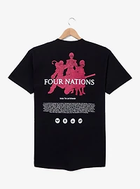 Avatar: The Last Airbender Four Nations T-Shirt — BoxLunch Exclusive